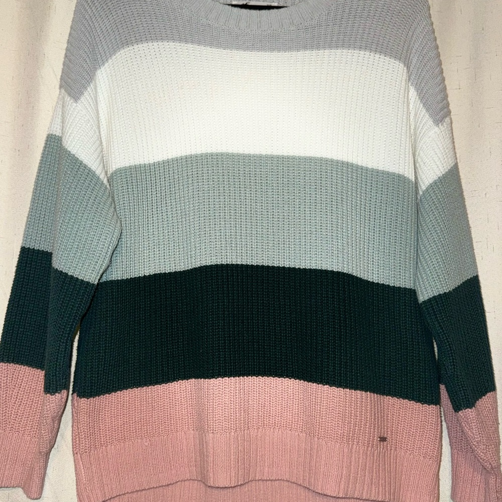 Hollister Oversized Knit Sweater (Size X-Small)